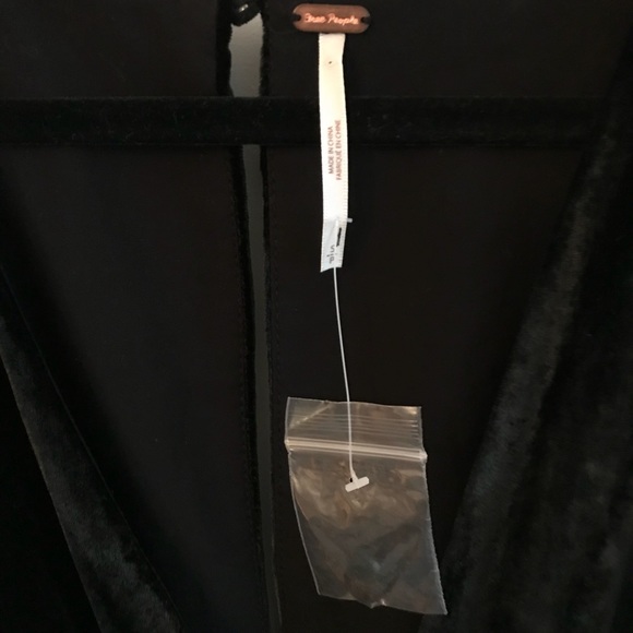 NWOT Free People “These Days” Velvet Jumpsuit - Picture 6 of 7